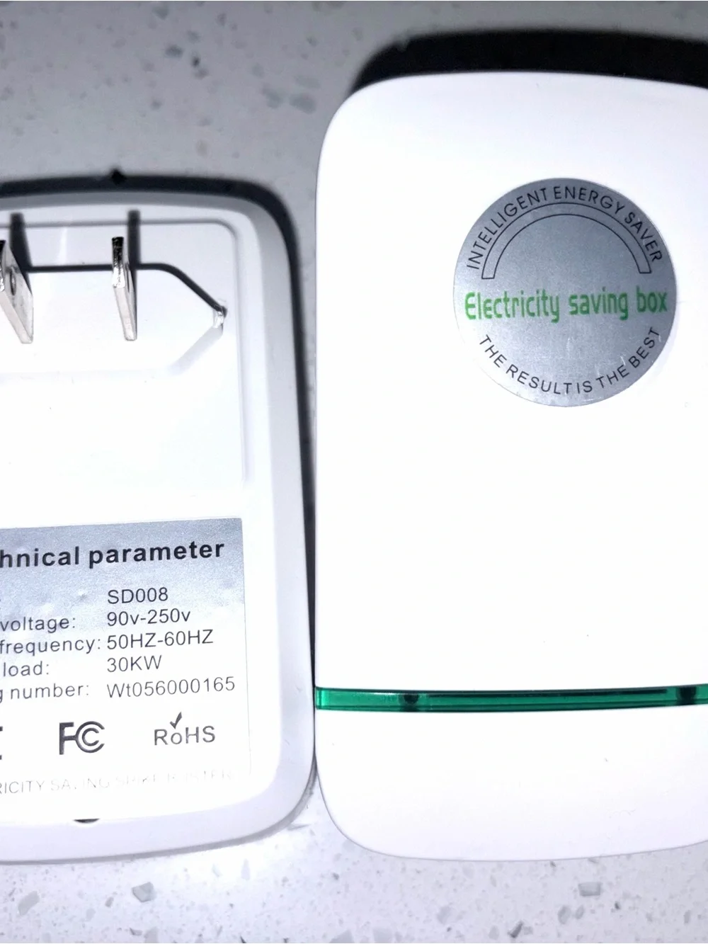 Electricity Saving Box Smart Power Saver - White